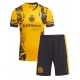 Inter Milan Alessandro Bastoni #95 Replike Rezervni Dres za djecu 2024-25 Kratak Rukav (+ Kratke hlače)